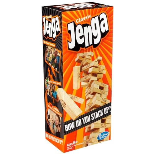 Hasbro Spiele A2120E24 - Jenga Classic, Kinderspiel Hasbro Spiele A2120E24 - Jenga Classic, Kinderspiel von Hasbro