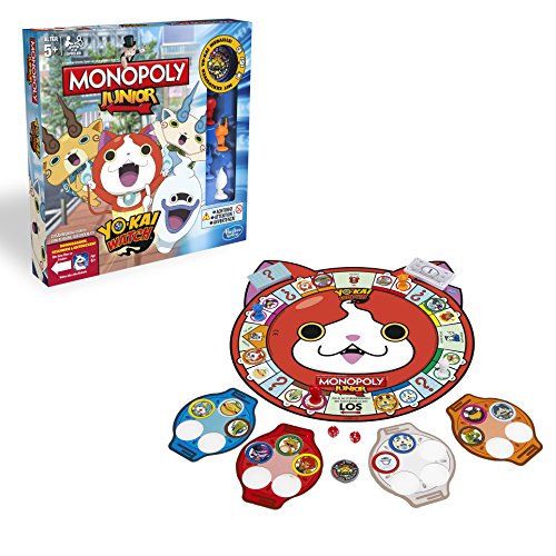 Hasbro Spiele B6494100 - Yo-kai Watch Monopoly Junior, Familienspiel - DEUTSCH von Hasbro Gaming