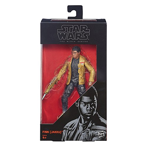 Star Wars Hasbro B3835ES0 - E7 The Black Series 6" Figur: Finn Jakku, Actionfigur von Star Wars