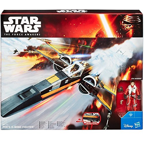 Star Wars Hasbro B3953EU5 - E7 Poe Damerons X-Wing Fighter von Star Wars