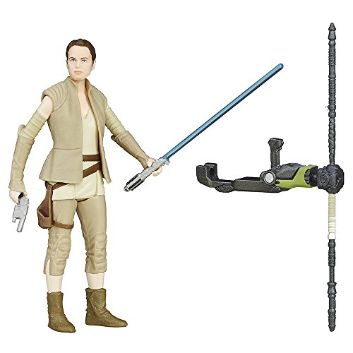 Star Wars Hasbro B5667ES0 - E7 3.75 Zoll Basisfigur: Rey, Resistance Outfit von Star Wars