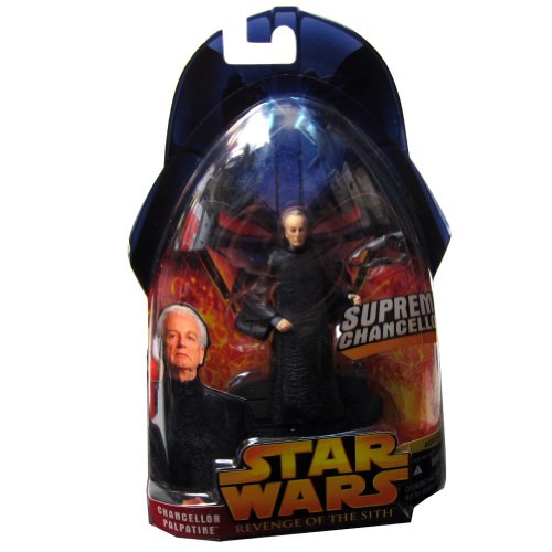 Hasbro Star Wars Episode III 3 Revenge of The Sith Supreme Chancellor Palpatine Actionfigur #14 von Hasbro