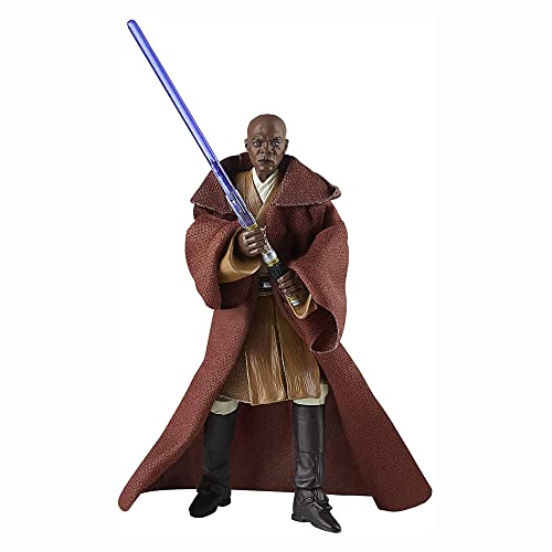 Hasbro Star Wars F4495 Vintage Collection Mace Windu VC35, 3,75-Zoll-Scale Star Wars: Attack of The Clones Action Figure, Toy Kids Ages 4 and Up, Mehrfarbig von Star Wars