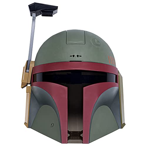 Star Wars elektronische Boba Fett Maske, Star Wars Kostüm für Kinder, Star Wars Spielzeug für Jungen und Mädchen ab 5 von Star Wars