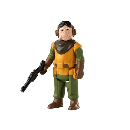 Star Wars Retro Collection Kuiil Spielzeug 9,5 cm große The Mandalorian Action-Figur zum Sammeln mit Accessoires, für Kids ab 4 Jahren von Star Wars