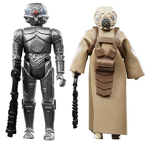 Star Wars Retro-Kollektion 4-LOM & Zuckuss, 2er-Pack Action-Figuren (9,5 cm) Imperium schlägt zurück von Star Wars