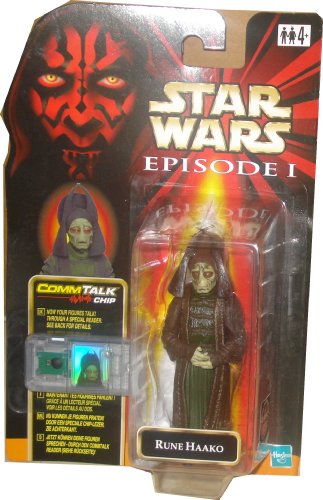 Hasbro Star Wars Rune Haako Episode 1 Comm Tech Chip von Hasbro