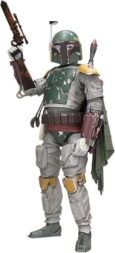 Star Wars Hasbro F1271 The Black Series Boba Fett 15 cm große Deluxe Action-Figur Rückkehr der Jedi-Ritter für Kinder ab 4 Jahren von Star Wars