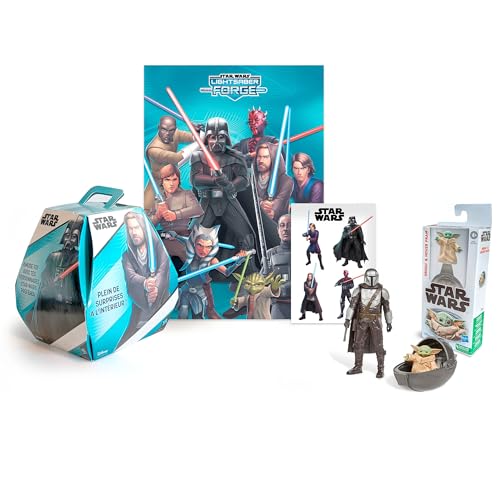 Hasbro Star Wars Überraschungsbox mit Figuren, Aufklebern und Poster, ab 4 Jahren von Hasbro