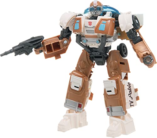 Transformers: Aufstieg der Bestien Deluxe-Klasse Wheeljack Action-Figur, 12,5 cm von Hasbro