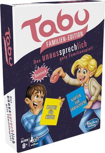 Hasbro E4941100 Tabu Familien-Edition von Hasbro