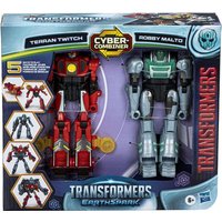 Hasbro - Transformers - EarthSpark Cyber-Combiner Terran Twitch und Robby Malto von Hasbro