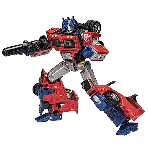 Hasbro Transformers Generations Leader Class Figur Volvo VNR 300 Optimus Prime 18 cm von Transformers