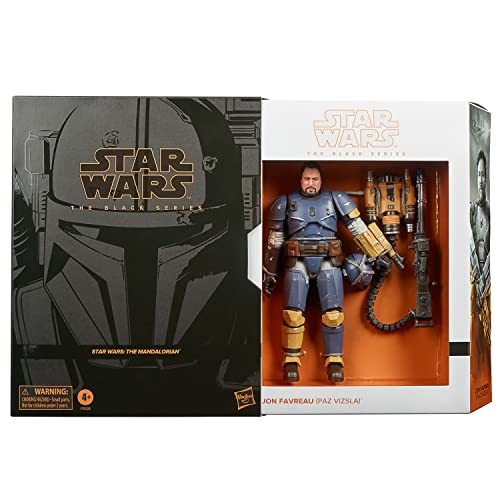 Hasbro Wars The Black Series Jon Favreau (Paz Vizsla) - 15 cm, F5538E48, Mehrfarbig von Hasbro