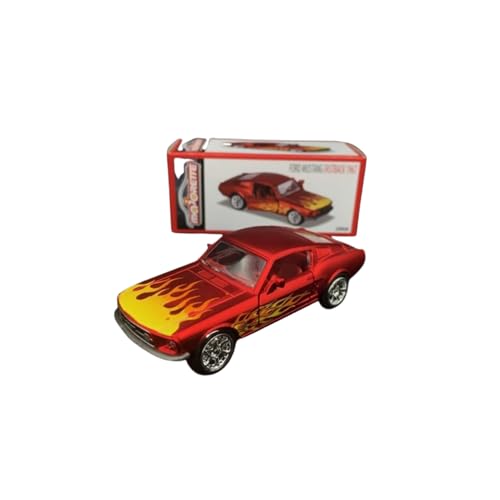 Majorette Vintage Deluxe Range - Druckguss Maßstab 1:59 Red Mustang Fastback 1967 von Hasbro