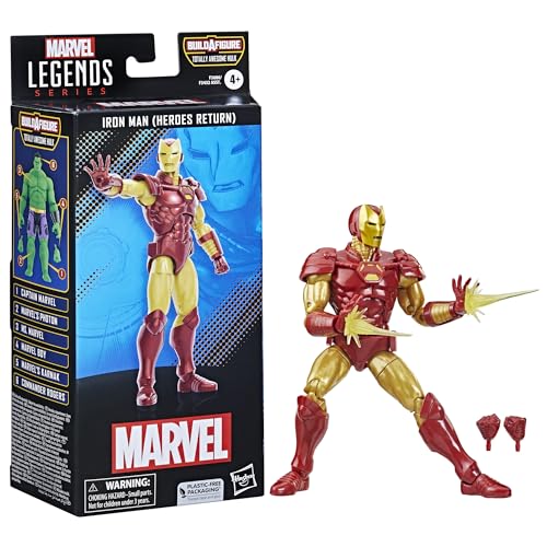 Marvel Legends Series Marvel Comics Iron Man (Heroes Return), 15 cm große Action-Figur von Marvel