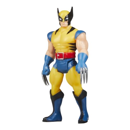 Marvel Legends Series Retro 375 Collection Wolverine, 9,5 cm große Action-Figur von Marvel