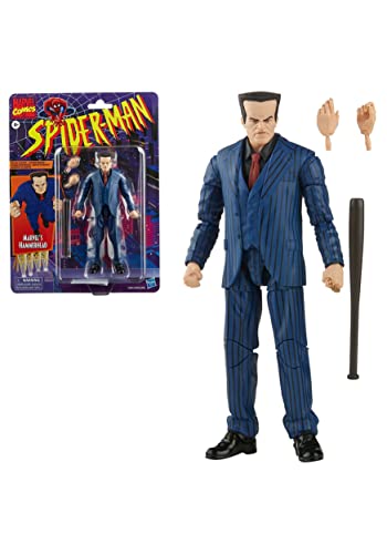 Spider-Man Marvel Legends Series 15 cm große Hammerhead Action-Figur, enthält 3 Accessories: 2 austauschbare Hände, 1 Baseballschläger von SPIDER-MAN