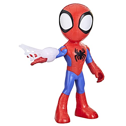 Hasbro Marvel Spidey and His Amazing Friends Supersized Spidey Actionfigur, Vorschule Superheld Spielzeug für Kinder ab 3 Jahren, mehrfarbiges anderes Spielzeug von Spidey and his Amazing Friends