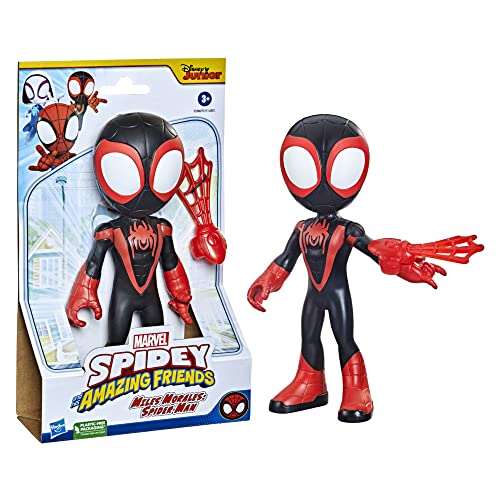 Marvel Spidey and His Amazing Friends supergroße Miles Morales: Spider-Man Figur, Spielzeug für Kinder ab 3 Jahren von Spidey and his Amazing Friends