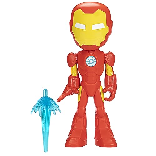 Spidey and his Amazing Friends Marvel supergroße Iron Man Action-Figur, Superhelden-Spielzeug für Kinder ab 3 Jahren von Hasbro