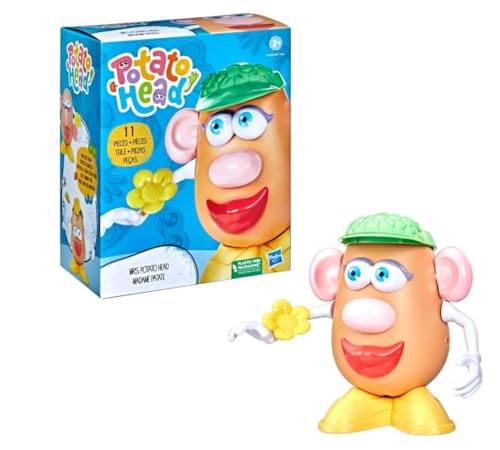 Mrs. Potato Head Klassisches Spielzeugset mit Mix & Match Zubehör, Aufbewahrungsbasis Mrs. Potato Head Klassisches Spielzeugset mit Mix & Match Zubehör, Aufbewahrungsbasis von Hasbro