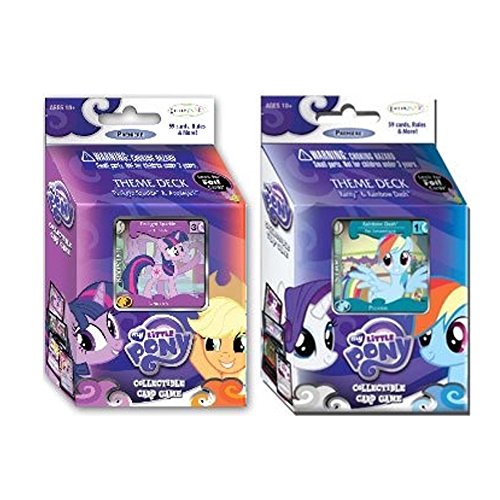 My Little Pony Enterplay Collectible Card Game Set of Both Theme Decks [Twili... von Hasbro