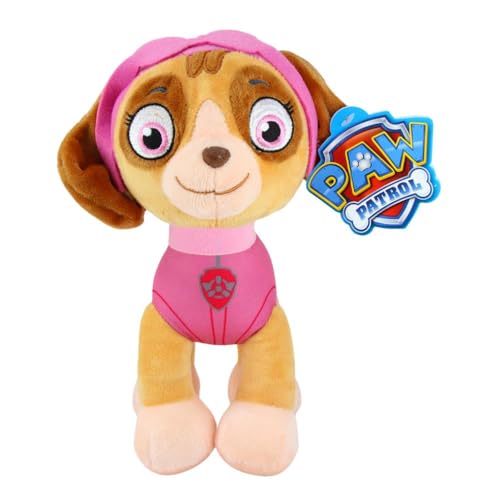 Paw Patrol Snuggle Up Plüschtier, superweich, Geschenkidee, Skye, 27 cm von Hasbro