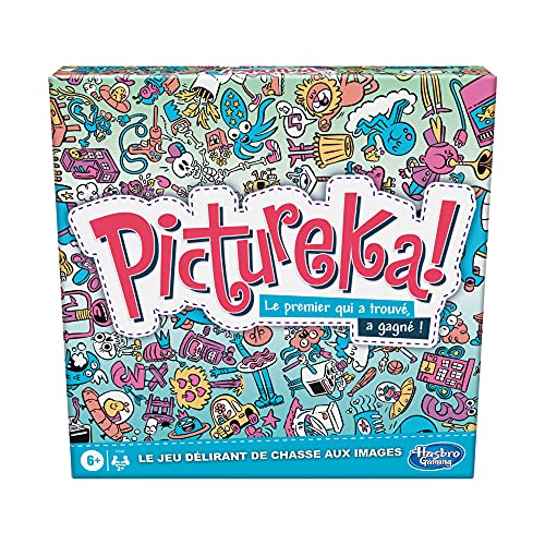 Hasbro Gaming Pictureka! Spiel mit Bildern, Brettspiel für Kinder, Spaß für die Familie, ab 6 Jahren von Hasbro Gaming