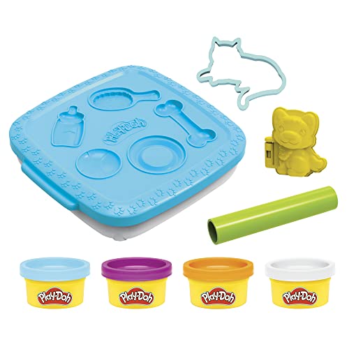 Play-Doh Create 'n Go Pets Spielset, Set mit Aufbewahrungsbehälter, Kunst- und Bastelspielzeug für Kinder Play-Doh Create 'n Go Pets Spielset, Set mit Aufbewahrungsbehälter, Kunst- und Bastelspielzeug für Kinder von Hasbro
