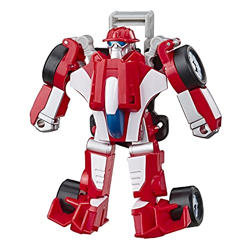 Transformers Playskool Heroes Rescue Bots Academy Heatwave The Fire-Bot Converting Toy, 11,4 cm Actionfigur, Spielzeug für Kinder ab 3 Jahren von Transformers