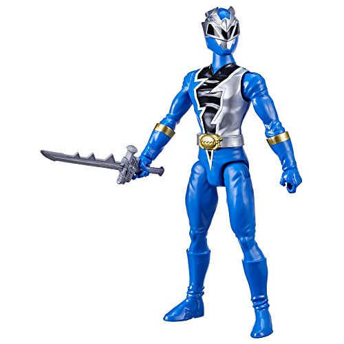 Power Rangers 30 cm große Dino Fury Blauer Ranger Action-Figur TV-Serie F2963 Multi Einheitsgröße von Hasbro