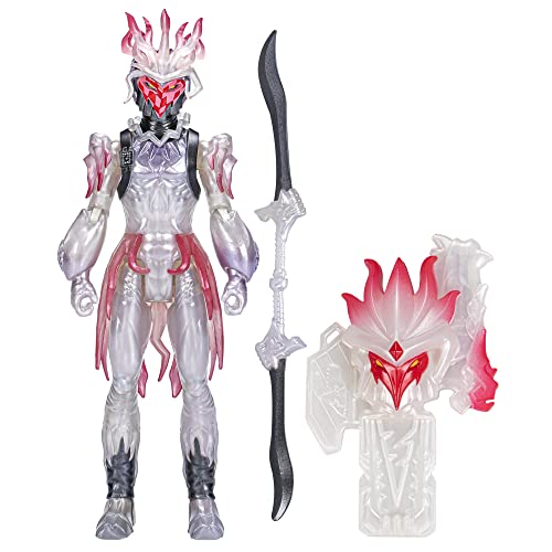 Power Rangers Dino Fury – F8155 – Figur mit Gelenken, 15 cm + Zubehör (Schwerter und Dino-Schlüssel) – Void King Charakter von Hasbro