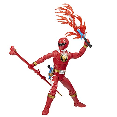 Power Rangers Lightning Collection Dino Thunder Red Ranger 6-Inch Premium Collectible Action Figure Toy with Accessories von Hasbro