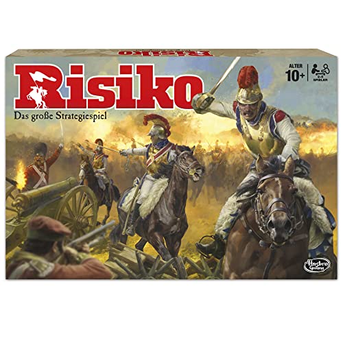 Risiko - Das Strategiespiel, Brettspiel für die ganze Familie, spannendes Gesellschaftsspiel, für Kinder & Erwachsene, der Klassiker beim Spieleabend von Hasbro Gaming