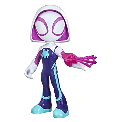 Marvel Spidey und Seine Super-Freunde extragroße Ghost-Figur aus der Marvel-Serie, Action-Figur mit beweglichen Gliedmaßen und Zubehör, für Kinder ab 3 Jahren von Hasbro