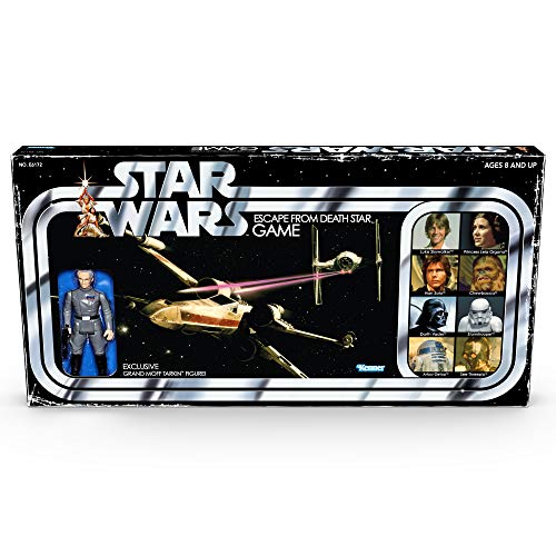 Star Wars Escape from Death Star Brettspiel mit exklusiver Tarkin-Figur ab 8 Jahren von Hasbro Gaming