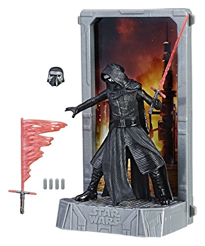 Star Wars Hasbro – C2574 The Black Series – Titanium Series – Kylo Ren – 13cm Action Figur, sehr detailliert + Zubehör und Display von Hasbro