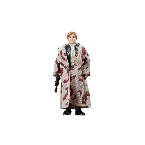 Star Wars Retro-Kollektion Han Solo (Endor), 9, 5 cm große Action-Sammelfigur zu Wars: Die Rückkehr der Jedi-Ritter, ab 4 Jahren von Star Wars