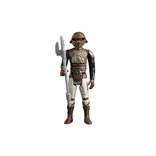 Star Wars Retro-Kollektion Lando Calrissian (Skiff Guard), 9, 5 cm große Action-Sammelfigur zu Wars: Die Rückkehr der Jedi-Ritter von Star Wars