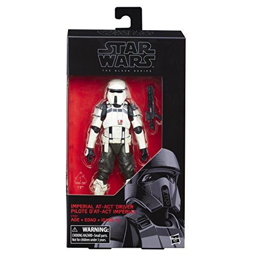 Star Wars Rogue One The Black Serie Imperial AT-ACT Driver Figur mit Bewaffnung von Hasbro