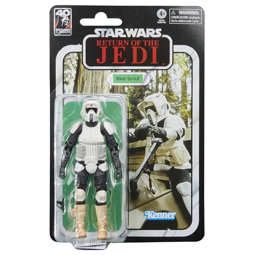 Star Wars The Black Series Biker Scout, 15 cm große Action-Figur Rückkehr der Jedi-Ritter von Star Wars