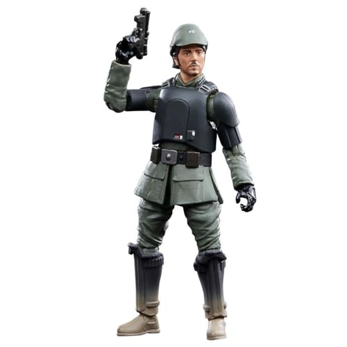 Star Wars Hasbro The Vintage Collection Cassian Andor (Aldhani Mission), 9,5 cm große Action-Figur Andor, Multi, F7329 von Star Wars