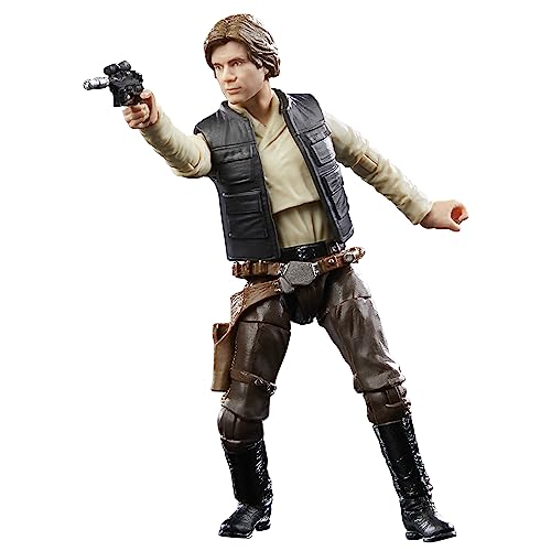 Star Wars The Vintage Collection Han Solo, Figur zum 40. Jubiläum Rückkehr der Jedi-Ritter, 9,5 cm von Star Wars