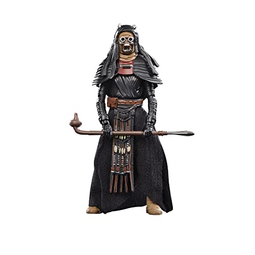 Star Wars The Vintage Collection Tusken Warrior, Buch von Boba Fett, Action-Sammelfigur, 9,5 cm von Star Wars