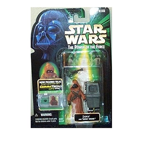 Star Wars: Power of The Force CommTech > Jawa with Gonk Droid Actionfigur von Star Wars