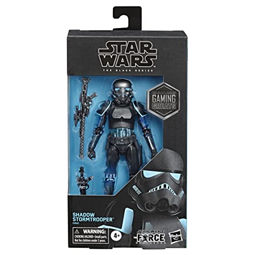 Star Wars: The Force Unleashed Shadow Stormtrooper The Black Series Action Exclusive 6 inch Figure von Hasbro