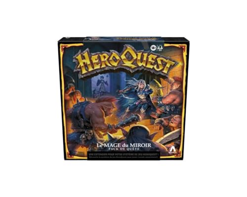 Avalon Hill HeroQuest Quest Pack Der Spiegelmagier, Rollenspiel, 2 bis 5 Spieler, ab 14 Jahren, HeroQuest Spielsystem erforderlich von Avalon Hill