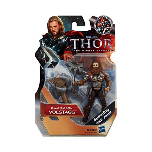 Thor The Mighty Avenger - Ram Smash Volstagg Figur 9.5cm [UK Import] von Hasbro