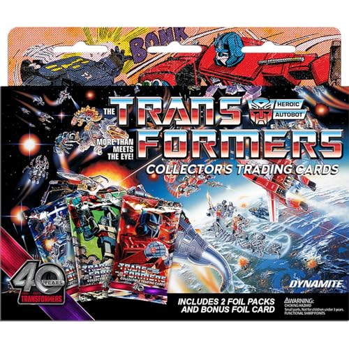 Transformers Sammelkarten zum Sammeln: 40. Jahrestag Aufhängerbox von Hasbro